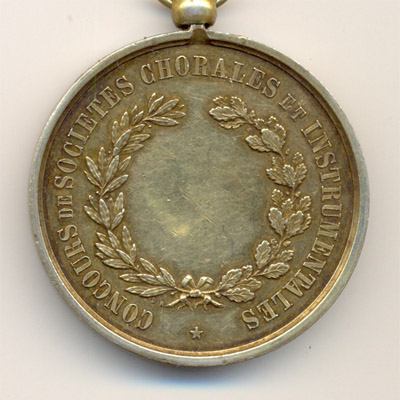 Ville d'Albi, medaille argent/silver medal