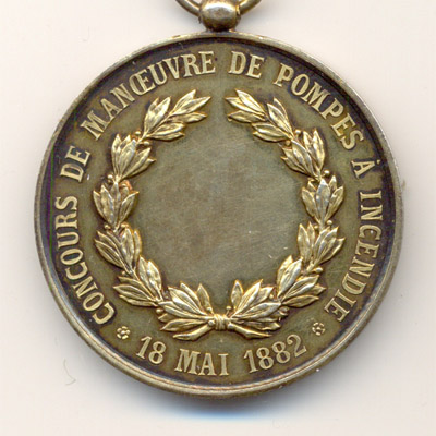 Ville d'Auxerre, medaille argent/silver medal