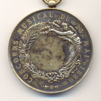 Ville de Bar-le-Duc, medaille argent/silver medal