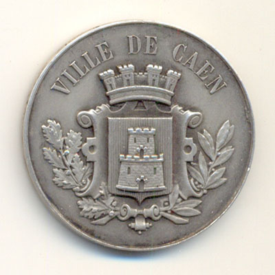 Ville de Caen, medaille argent/silver medal