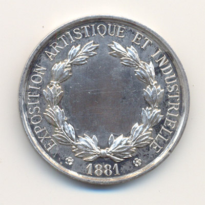 Ville de Cahors, medaille argent/silver medal