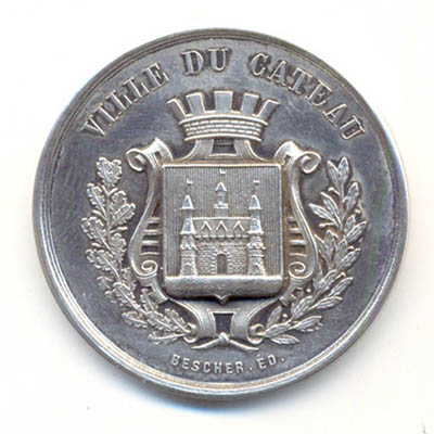 Ville de Cateau, medaille argent/silver medal