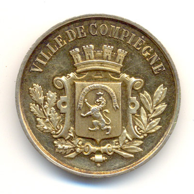 Ville de Compiegne, medaille argent/silver medal