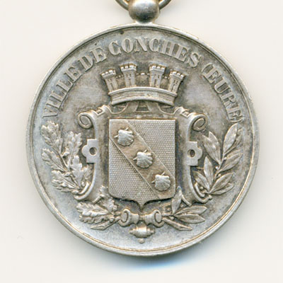 Ville de Conches, medaille argent/silver medal