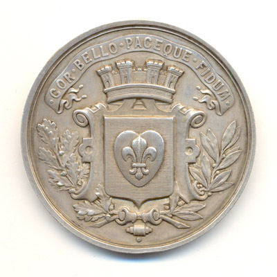 Ville de Corbeil, medaille argent/silver medal