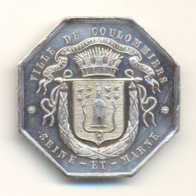 Ville de Coulommiers, medaille argent/silver medal