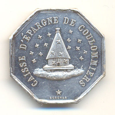 Ville de Coulommiers, medaille argent/silver medal