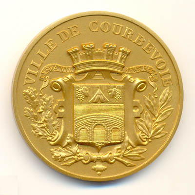 Ville de Courbevoie, medaille