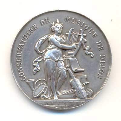 Ville de Dijon, medaille argent/silver medal