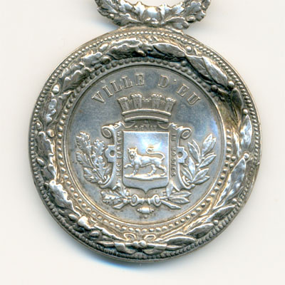 Ville d'Eu, medaille argent/silver medal