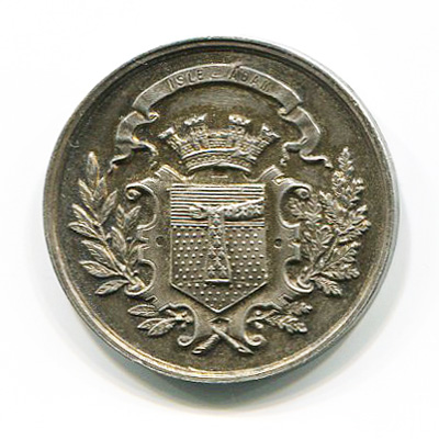 Ville de L'Isle Adam, medaille argent/silver medal