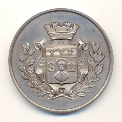 Ville de Limoges, medaille argent/silver medal