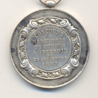 Ville de Louviers, medaille argent/silver medal