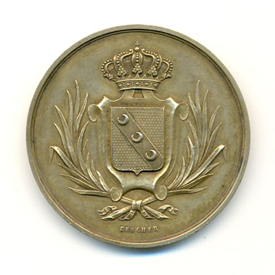 Ville de Luneville, medaille argent/silver medal