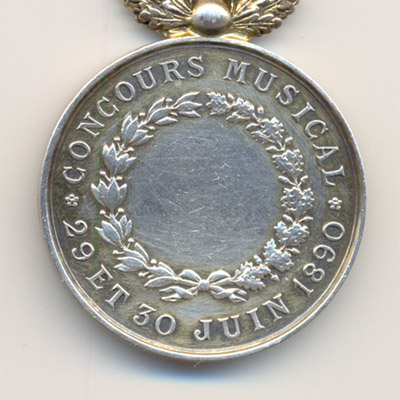 Ville de Marmande, medaille argent/silver medal