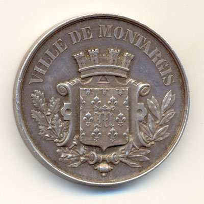 Ville de Montargis, medaille argent/silver medal