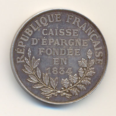 Ville de Montargis, medaille argent/silver medal