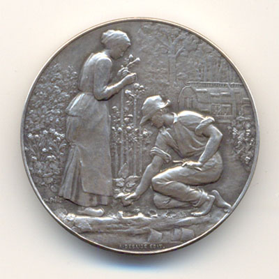 Ville de Montauban, medaille argent/silver medal