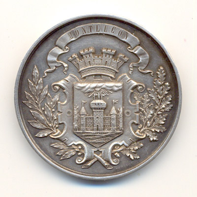 Ville de Montlucon, medaille argent/silver medal