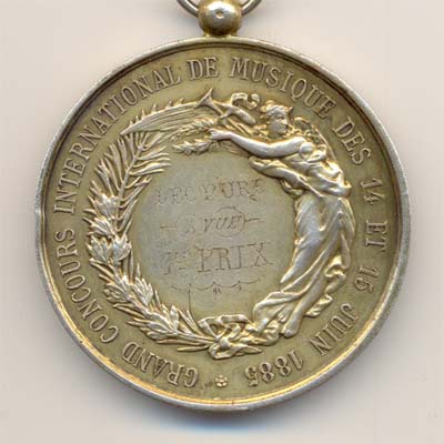 Ville de Nancy, medaille argent/silver medal