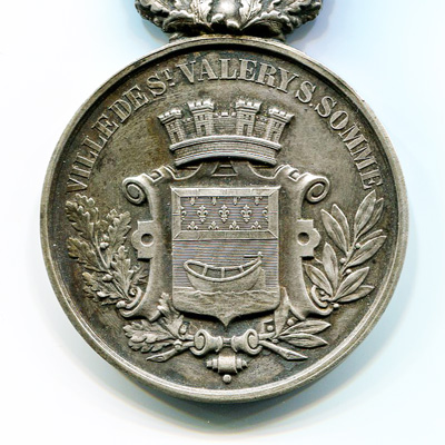 Ville de Saint Valery sur Somme, medaille argent/silver medal