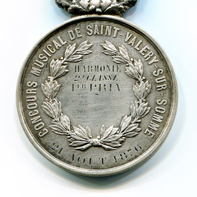 Ville de Saint Valery sur Somme, medaille argent/silver medal