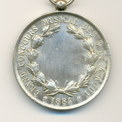 Ville de Saint-Foy-la-Grande, medaille argent/silver medal