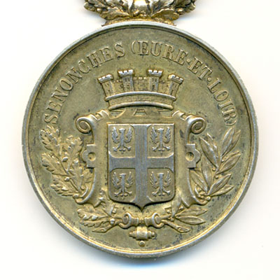 Ville de Senonches, medaille argent/silver medal