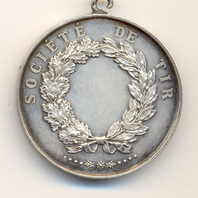 Ville de Sens, medaille argent/silver medal