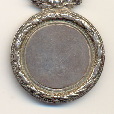 Ville de Tarbes, medaille argent/silver medal