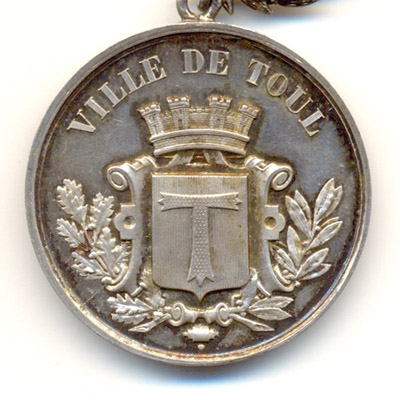 Ville de Toul, medaille argent/silver medal