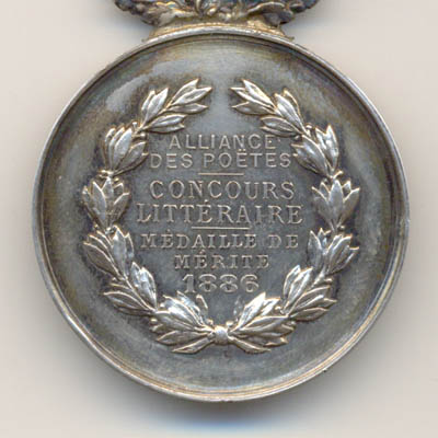 Ville de Toulouse, medaille argent/silver medal