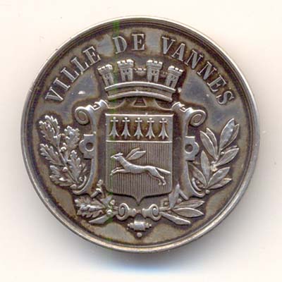 Ville de Vannes, medaille argent/silver medal