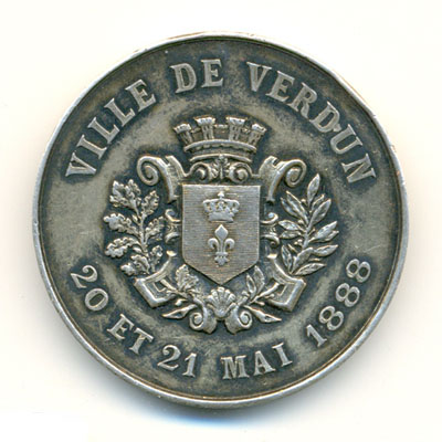 Ville de Chatillon sur Chalaronne, medaille argent/silver medal